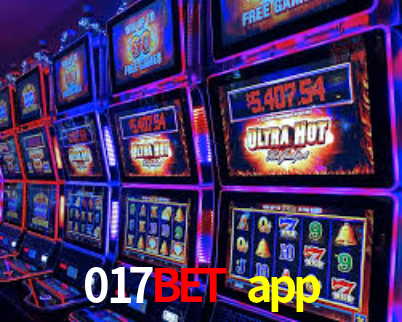 Interface do App 017bet app